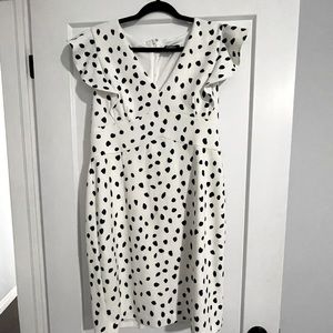 Polka dot DKNY dress
